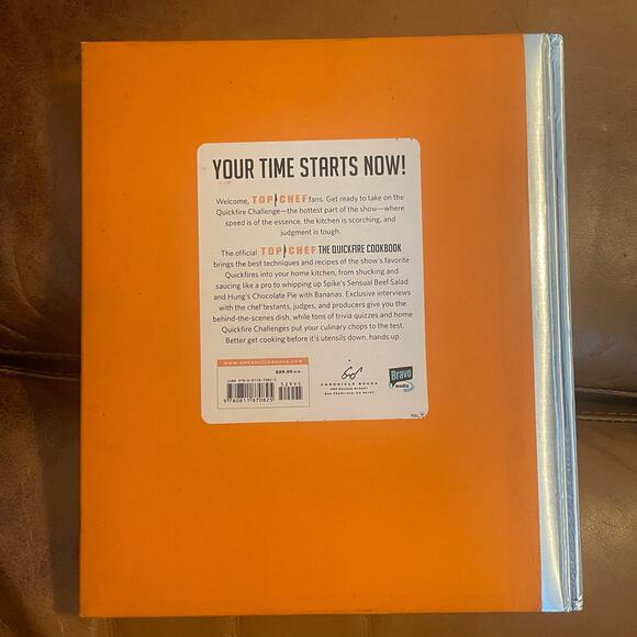 Top Chef The Quickfire Cookbook hardcover book amazing detailed Bravo! 224 pgs - Picture 2 of 7